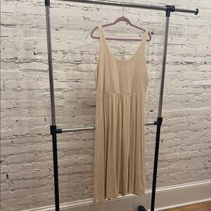 A New Day Beige Midi Dress